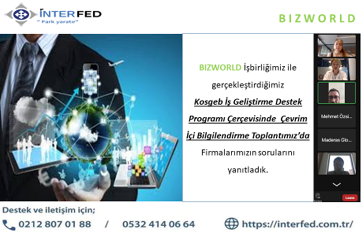 KOSGEB İŞ GELİŞTİRME DESTEK PROGRAMI